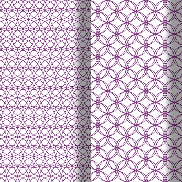 Fondo de patrones de vector ornamental inconsútil