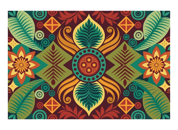 fondo con patrones vectoriales