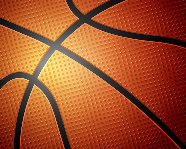 Fondo de pelota de baloncesto 