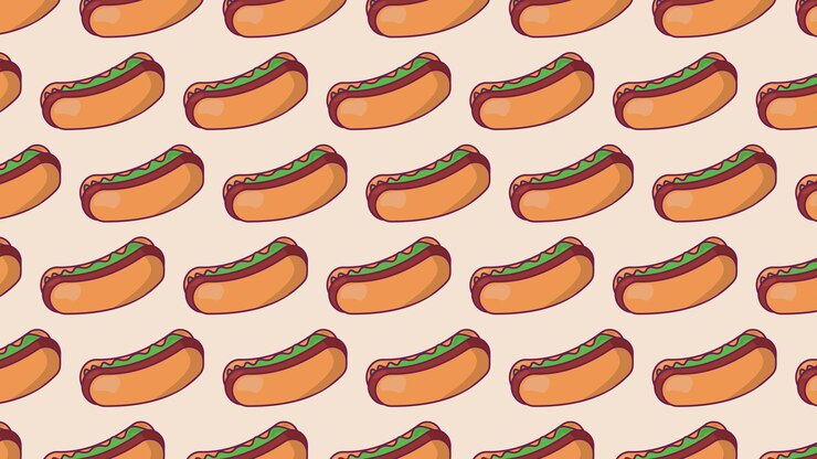 Fondo de perrito caliente