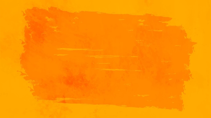 Fondo de pincel naranja abstracto - efecto de textura grunge. fondo de acuarela para tiendas.