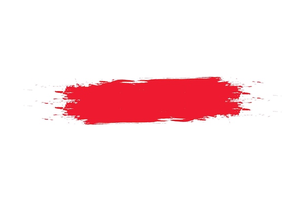 fondo de pincel rojo abstractamente pintado a mano con textura