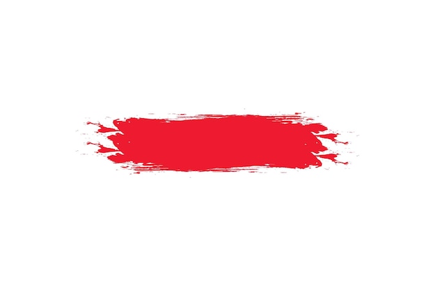 fondo de pincel rojo abstractamente pintado a mano con textura