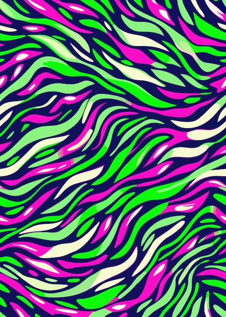 Fondo de pinceladas acrílicas de colores