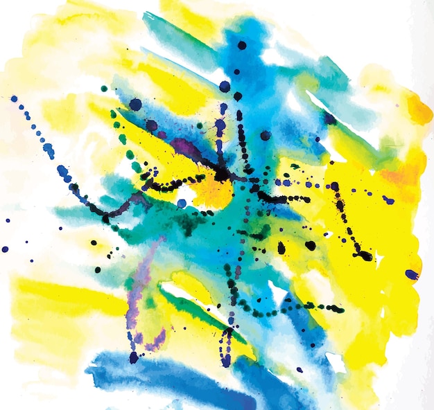 Fondo pintado con acuarela abstracta