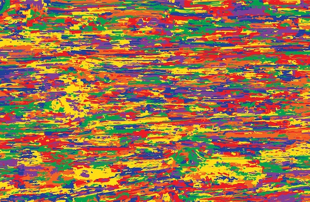 Fondo de pintura abstracta colorida