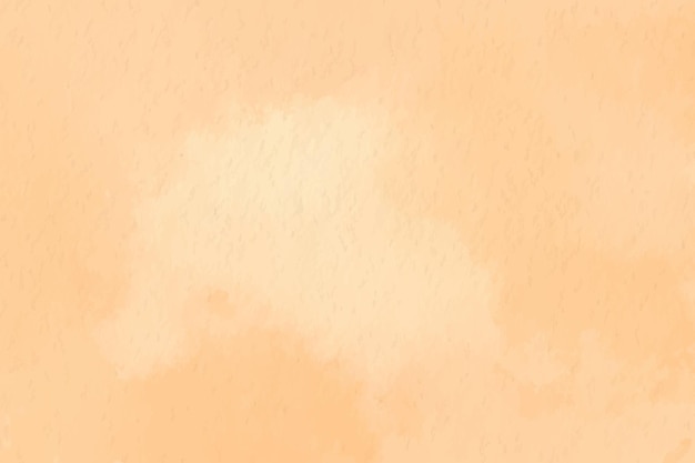 Vector fondo de pintura de acuarela dibujada a mano naranja abstracto