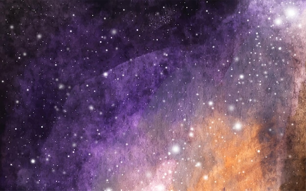 Fondo de pintura galaxia abstracta