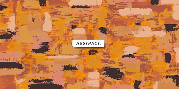 Fondo de pintura grunge abstracto con pinceladas ásperas