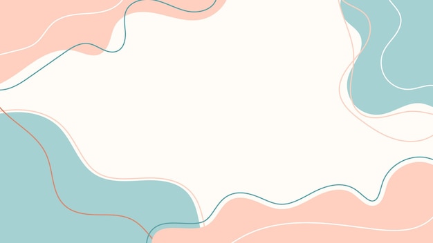 Fondo plano abstracto para el diseño de la presentación y el diseño dibujado a mano