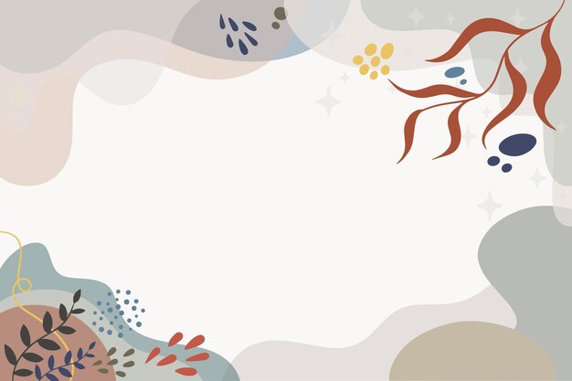 Fondo plano con color escandinavo.
