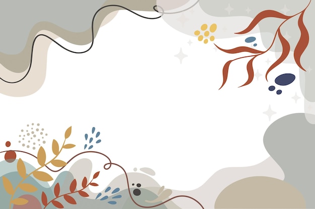 Fondo plano con color escandinavo.