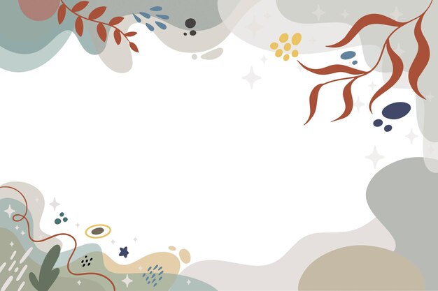 Fondo plano con color escandinavo.