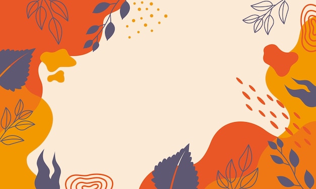 un fondo plano y colorido abstractamente minimalista