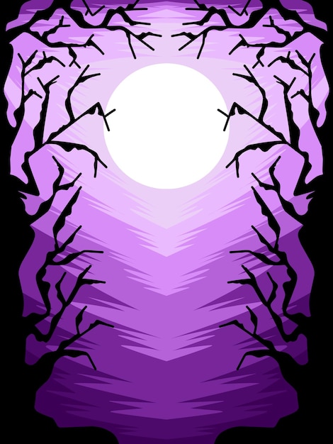 Vector fondo plano de halloween