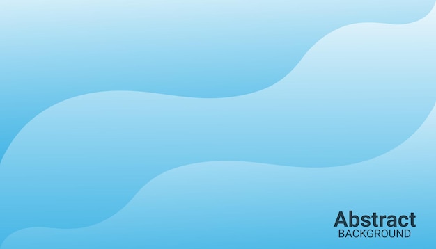 Fondo plano de página de línea de onda de aterrizaje geométrico colorido abstracto vectorial