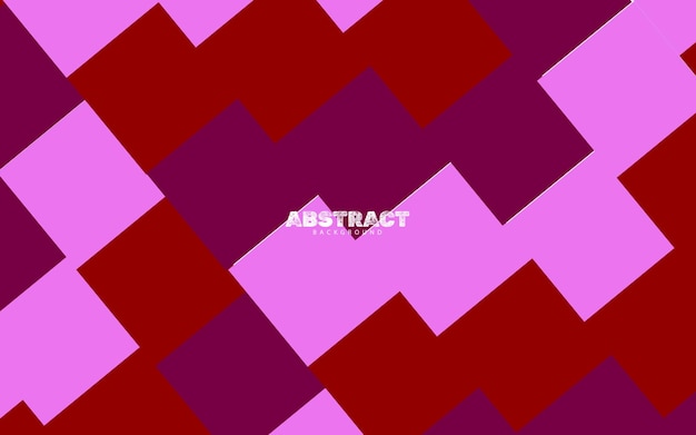 Fondo plano de patrón cuadrado abstracto