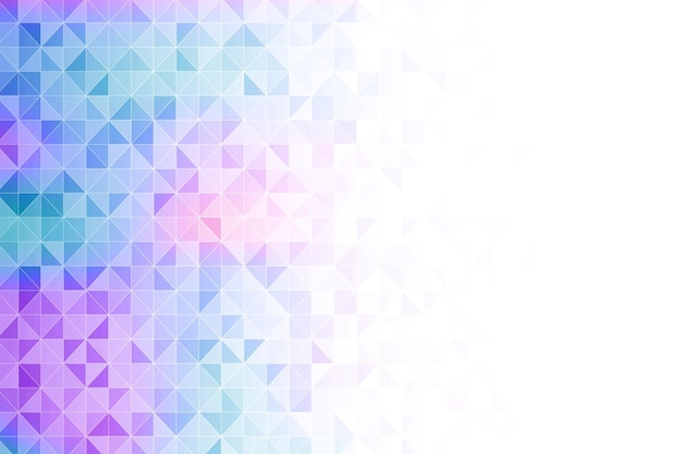 Fondo plano poligonal