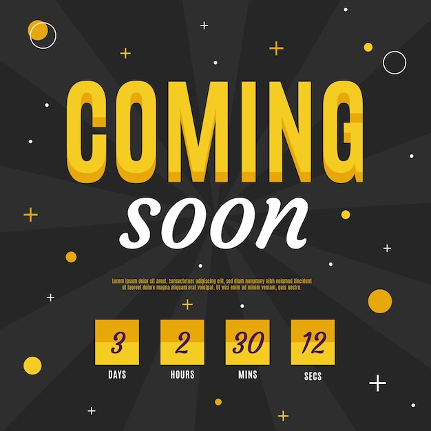 Fondo plano próximamente