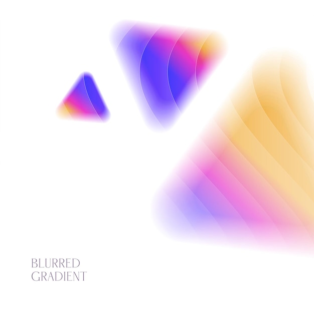 Fondo de plantilla de banner minimalista con composición de formas dinámicas de triángulos abstractos brulled e