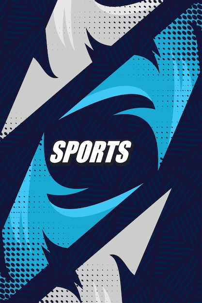 Fondo plantilla de diseño de tela de camiseta deportiva EPS 10