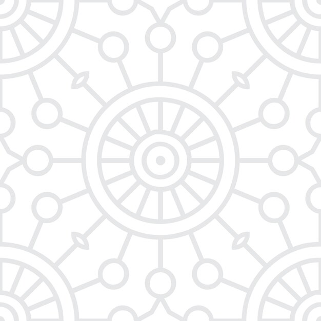 Fondo de plantilla simple marco redondo