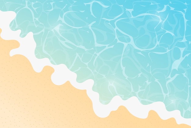 Fondo de la playa