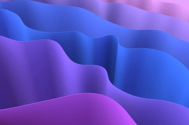 Fondo de pliegues 3d realista
