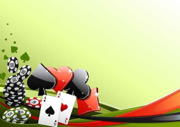 Vector fondo de poker