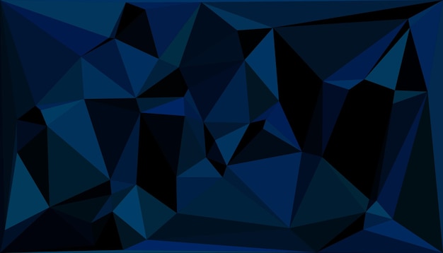 Fondo poligonal abstracto en tonos gradientes de azul y púrpura para proyectos de diseño web y digitales