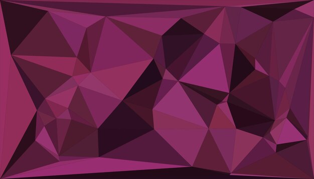 Fondo poligonal abstracto en tonos gradientes de azul y púrpura para proyectos de diseño web y digitales