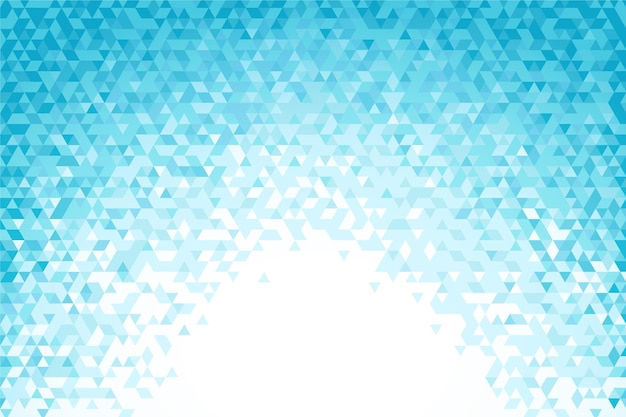 Fondo poligonal de diseño plano