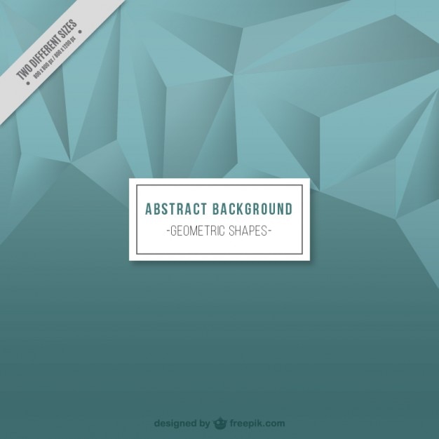 Vector fondo poligonal con formas geométricas