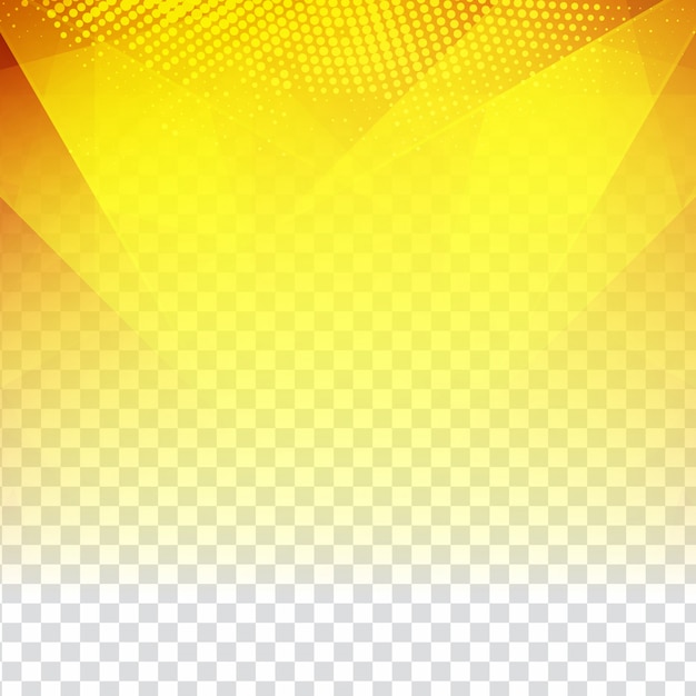 Fondo poligonal geométrico amarillo moderno abstracto