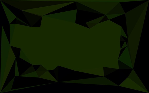 Fondo poligonal oscuro y realista para su recurso gráfico