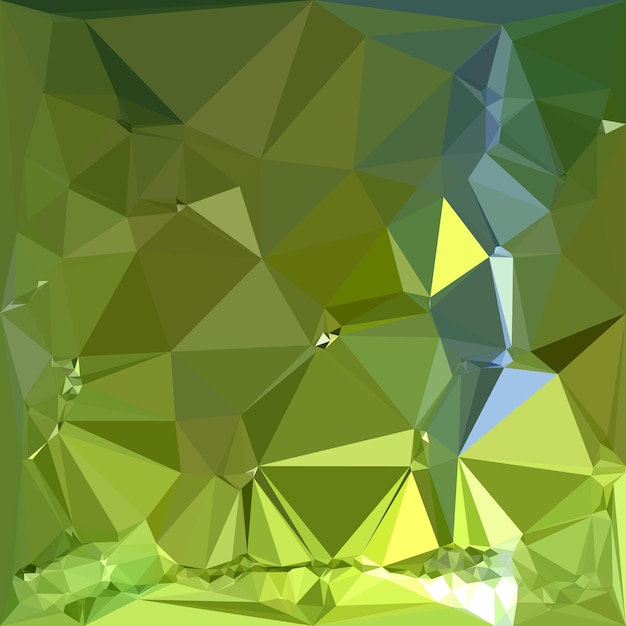 Vector fondo de polígono bajo abstracto verde chartreuse