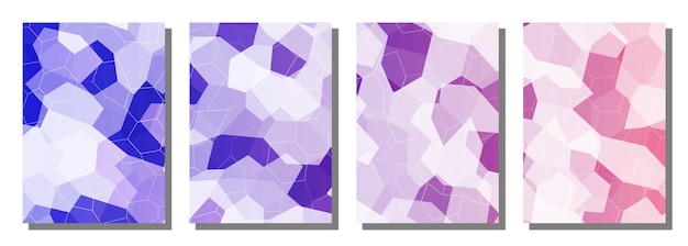 Fondo de polígono abstracto