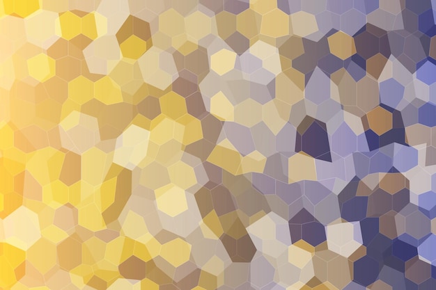 Fondo de polígono hexagonal degradado rosa abstracto