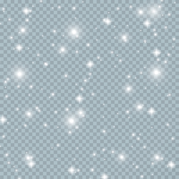 Fondo de polvo radiante festivo