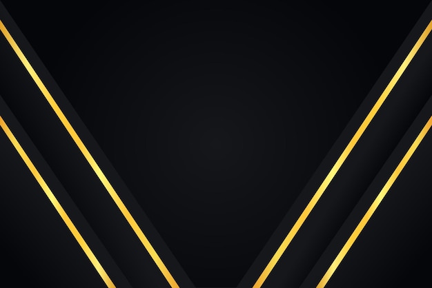 Fondo Premium de oro negro 1
