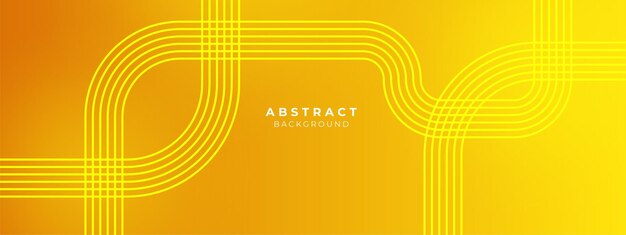 Fondo de presentación abstracta amarillo moderno con líneas de rayas