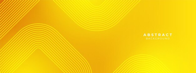 Fondo de presentación abstracta amarillo moderno con líneas de rayas