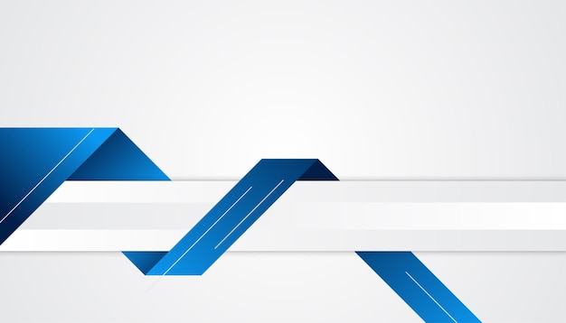 Fondo de presentación abstracta azul blanco moderno con concepto corporativo