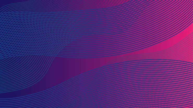 Fondo de presentación abstracta de curva de onda moderna 3D.