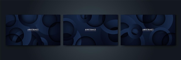 Fondo de presentación abstracto azul moderno con sombra Rectángulo de luz en capas 3d Diseño de ilustración vectorial para presentación banner cubierta web volante tarjeta cartel papel tapiz textura diapositiva