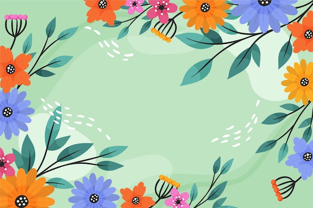 Vector fondo de primavera