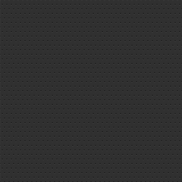 Fondo punteado abstracto del metal negro. ilustración.