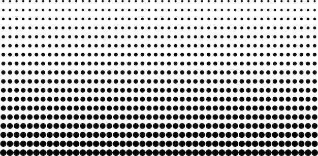 fondo punteado con color negro