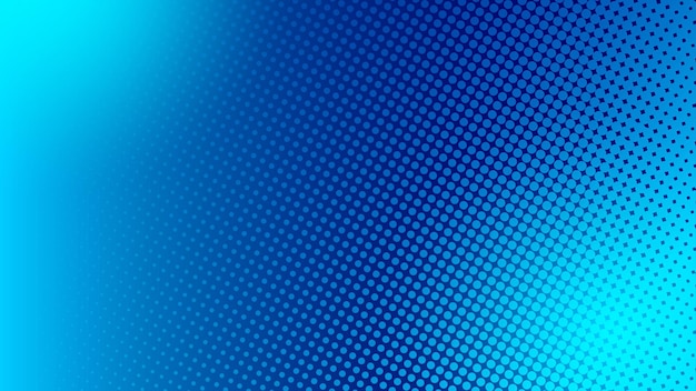 Vector fondo punteado de semitono azul claro abstracto