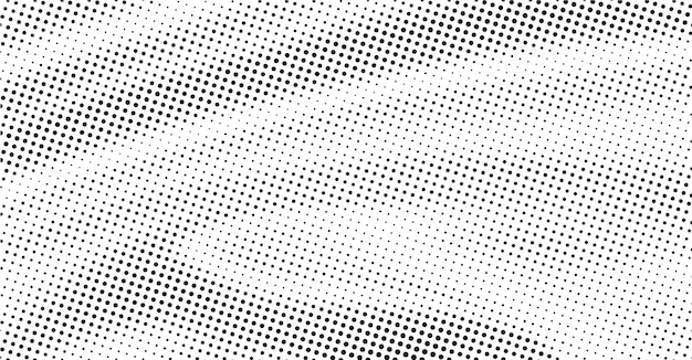 Fondo punteado de semitono Patrón de vector de efecto de semitono Textura grunge